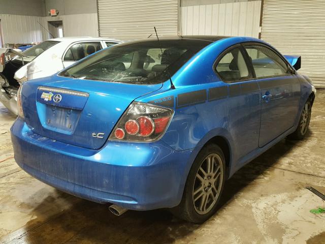 JTKDE3B70A0315695 - 2010 SCION TC BLUE photo 4