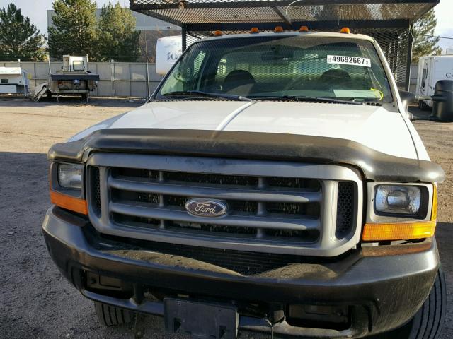 1FDXF46F6XEB11709 - 1999 FORD F450 SUPER WHITE photo 10