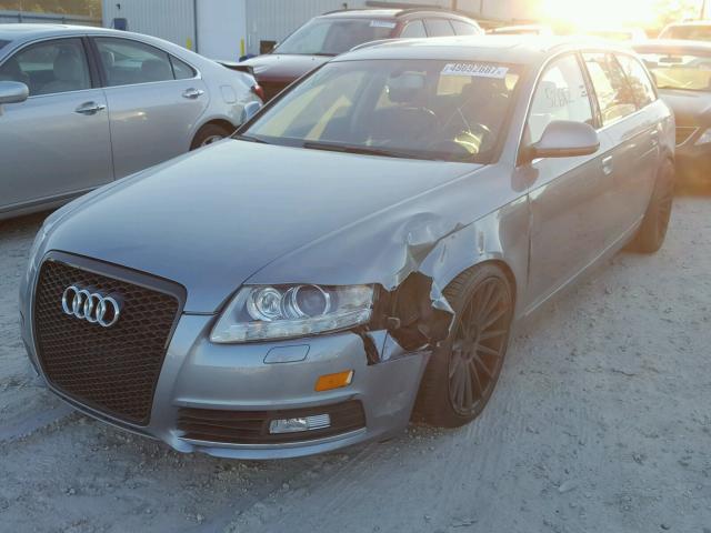 WAUXG74F09N030145 - 2009 AUDI A6 SILVER photo 2