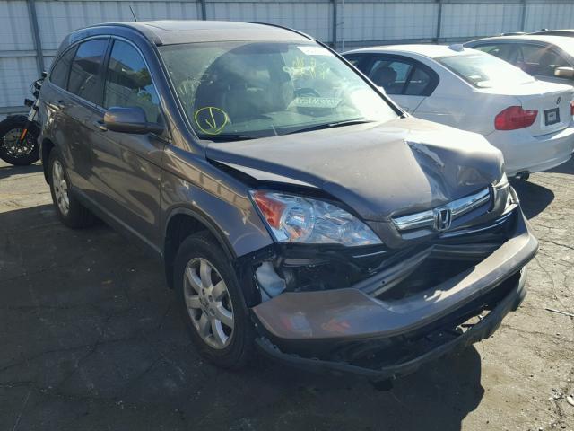 5J6RE38709L006057 - 2009 HONDA CR-V EXL BROWN photo 1