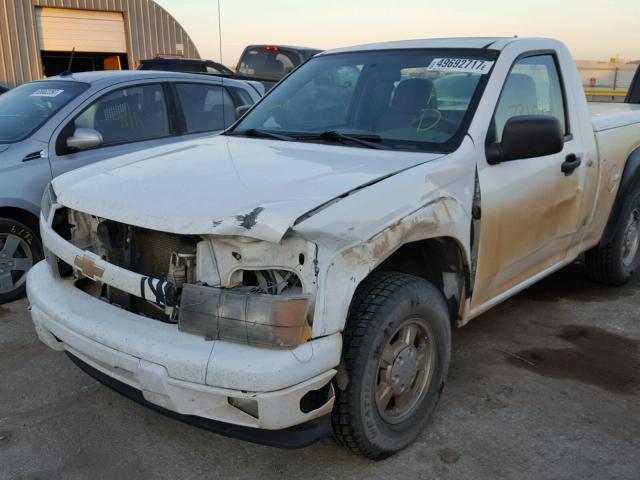 1GCCS148268308276 - 2006 CHEVROLET COLORADO WHITE photo 9