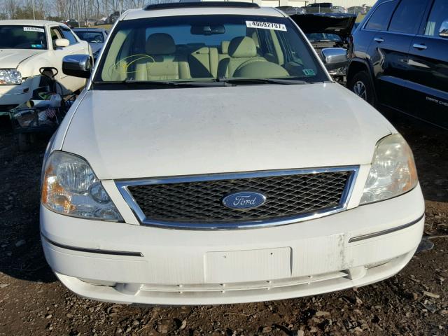 1FAHP28116G115879 - 2006 FORD FIVE HUNDR WHITE photo 9