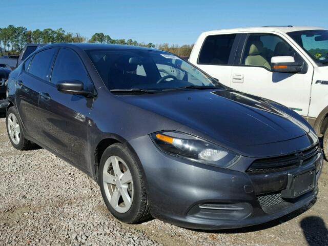 1C3CDFBB7FD337581 - 2015 DODGE DART SXT GRAY photo 1