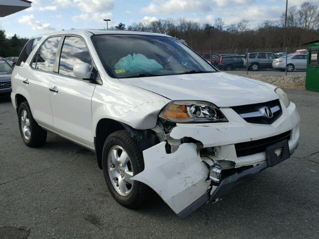 2HNYD18256H500365 - 2006 ACURA MDX WHITE photo 1