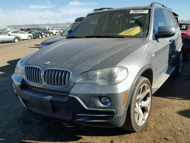 5UXFE83509L170712 - 2009 BMW X5 XDRIVE4 CHARCOAL photo 2