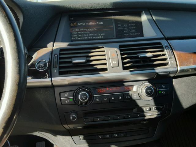 5UXFE83509L170712 - 2009 BMW X5 XDRIVE4 CHARCOAL photo 9