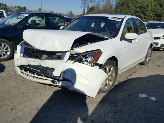 1HGCP267X8A154571 - 2008 HONDA ACCORD EX WHITE photo 2