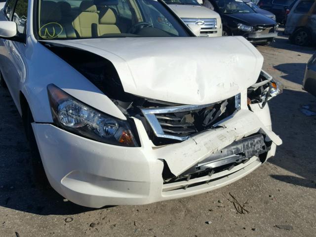 1HGCP267X8A154571 - 2008 HONDA ACCORD EX WHITE photo 9