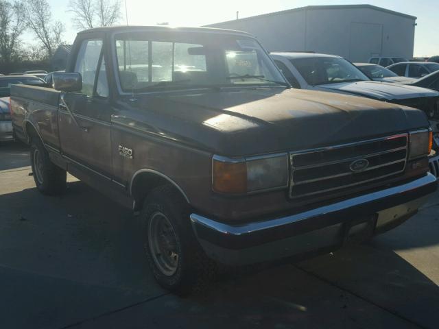 1FTDF15N7MPB16044 - 1991 FORD F150 BROWN photo 1