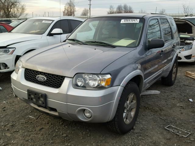 1FMCU93157KC07259 - 2007 FORD ESCAPE XLT BLUE photo 2