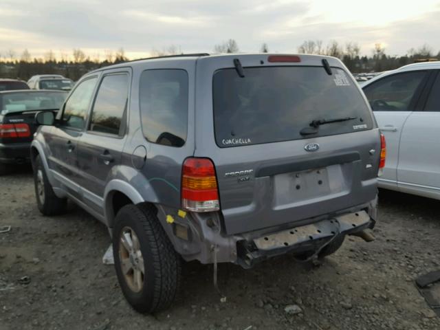 1FMCU93157KC07259 - 2007 FORD ESCAPE XLT BLUE photo 3