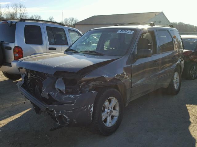 1FMYU93155DA09420 - 2005 FORD ESCAPE XLT GRAY photo 2