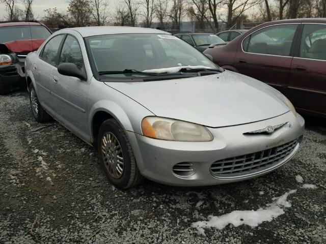 1C3EL46X32N327494 - 2002 CHRYSLER SEBRING LX SILVER photo 1