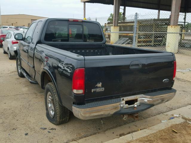 1FTRX18W6XNA29131 - 1999 FORD F150 BLACK photo 3