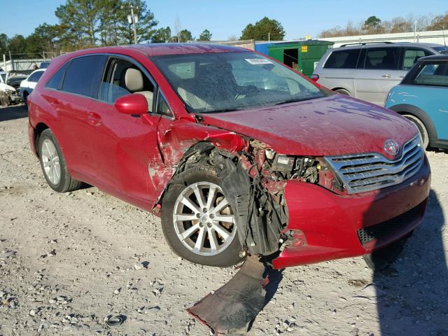 4T3ZE11A29U019633 - 2009 TOYOTA VENZA BASE RED photo 1