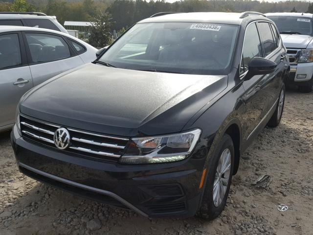 3VV3B7AX0JM060128 - 2018 VOLKSWAGEN TIGUAN SE BLACK photo 2