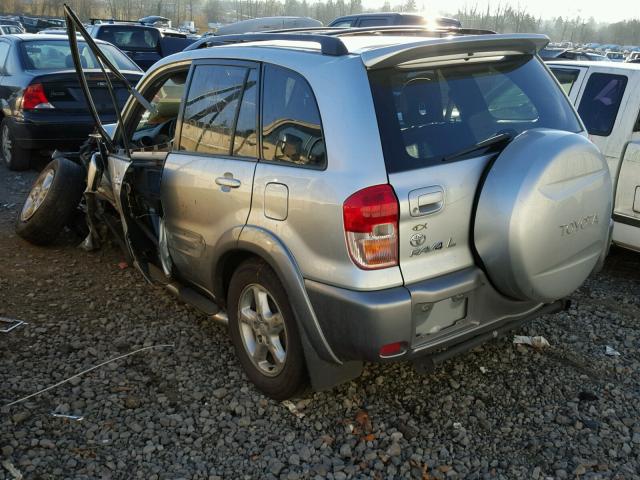 JTEHH20V610073065 - 2001 TOYOTA RAV4 SILVER photo 3