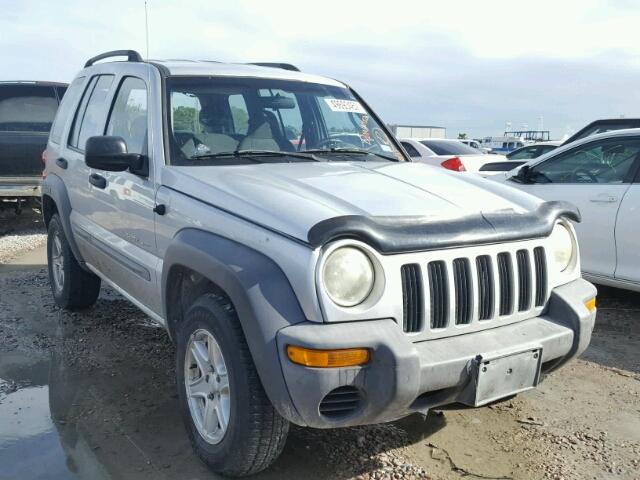 1J4GK48K22W252123 - 2002 JEEP LIBERTY SP SILVER photo 1