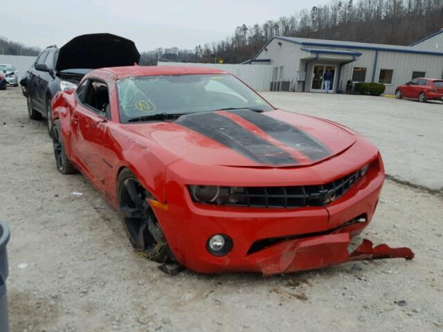 2G1FB1E30C9101460 - 2012 CHEVROLET CAMARO LT RED photo 1