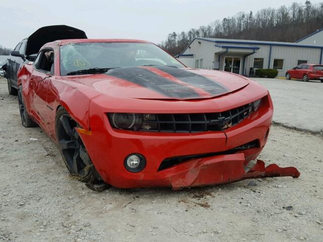 2G1FB1E30C9101460 - 2012 CHEVROLET CAMARO LT RED photo 9