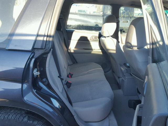 JF1SG63688H709771 - 2008 SUBARU FORESTER 2 GRAY photo 6