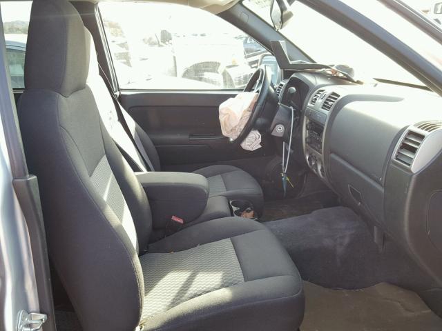 1GCDSCDEXA8143060 - 2010 CHEVROLET COLORADO L SILVER photo 5