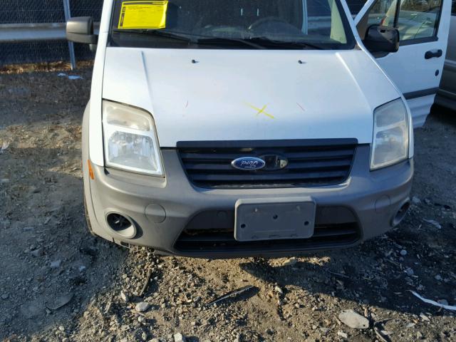 NM0LS7AN8AT006734 - 2010 FORD TRANSIT CO WHITE photo 7