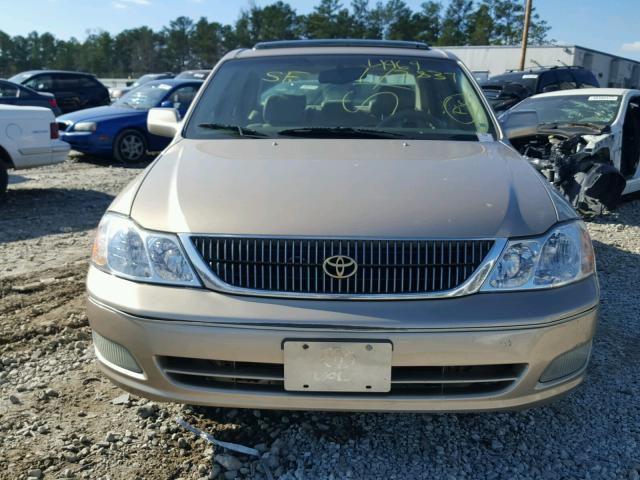 4T1BF28B42U239308 - 2002 TOYOTA AVALON XL BEIGE photo 10