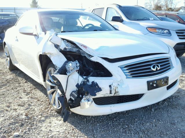 JNKCV66E39M720725 - 2009 INFINITI G37 BASE WHITE photo 1