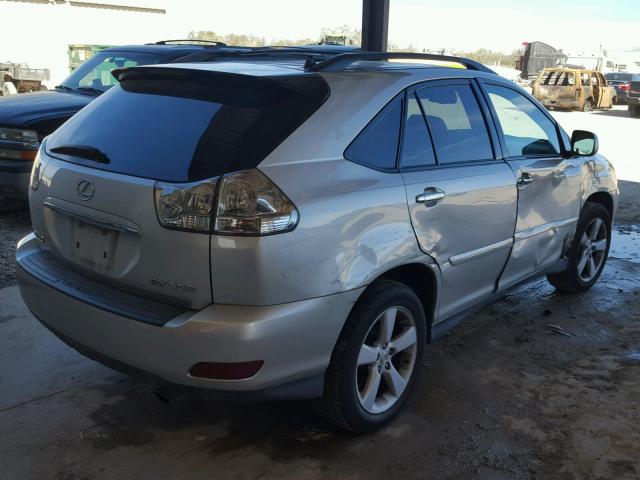 2T2GK31U78C040892 - 2008 LEXUS RX 350 SILVER photo 4