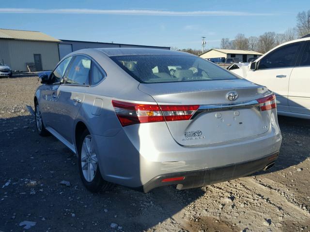 4T1BK1EB7DU006813 - 2013 TOYOTA AVALON BAS SILVER photo 3