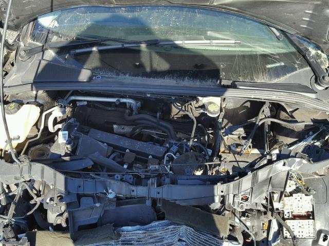 1FADP3K26FL257027 - 2015 FORD FOCUS SE BLACK photo 7