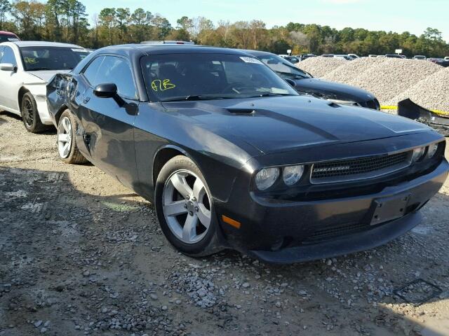 2C3CDYAG7DH592983 - 2013 DODGE CHALLENGER BLACK photo 1