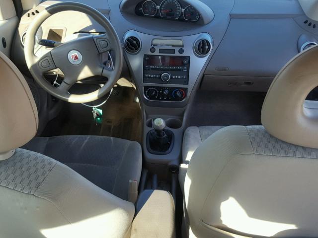 1G8AZ55F27Z164239 - 2007 SATURN ION LEVEL GREEN photo 9