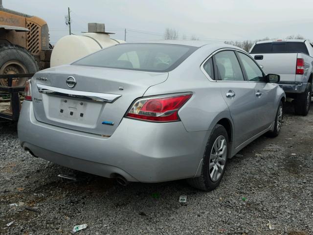 1N4AL3AP4EN345038 - 2014 NISSAN ALTIMA 2.5 SILVER photo 4