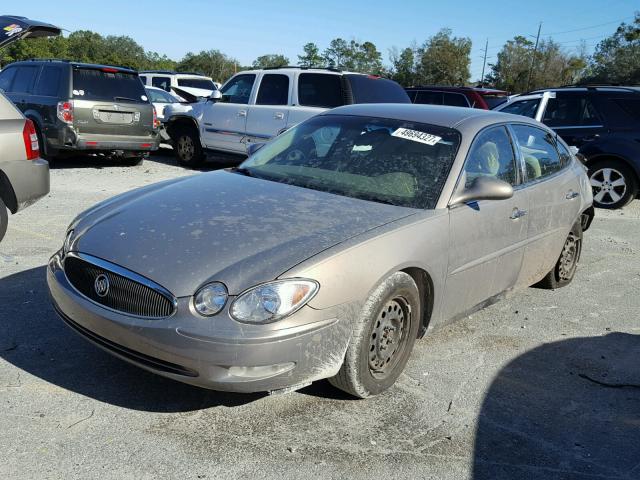 2G4WC582161244429 - 2006 BUICK LACROSSE C BEIGE photo 2