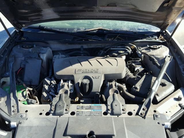 2G4WC582161244429 - 2006 BUICK LACROSSE C BEIGE photo 7