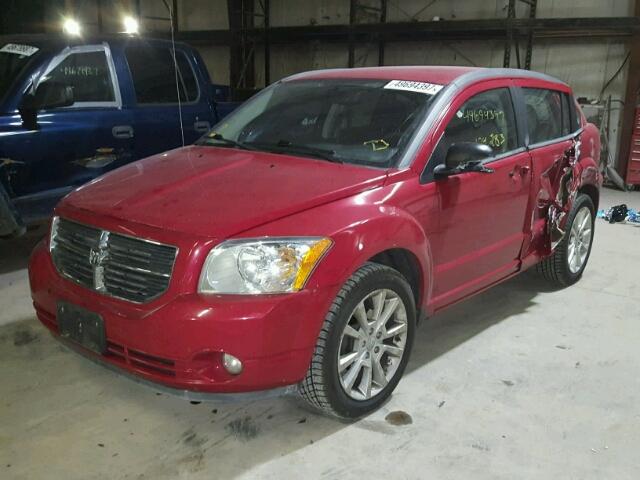 1B3CB5HA8BD171948 - 2011 DODGE CALIBER HE RED photo 2