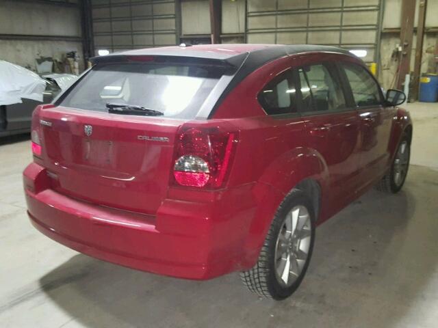 1B3CB5HA8BD171948 - 2011 DODGE CALIBER HE RED photo 4