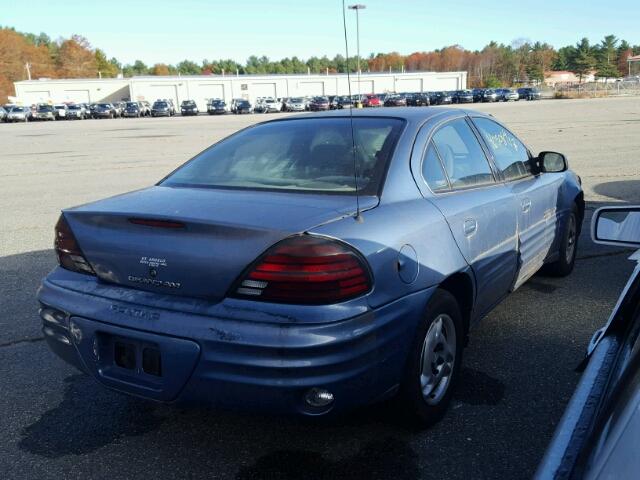 1G2NE52T8XC562883 - 1999 PONTIAC GRAND AM S Mavi foto 4