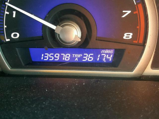 2HGFA1F84BH500222 - 2011 HONDA CIVIC EX BLUE photo 8