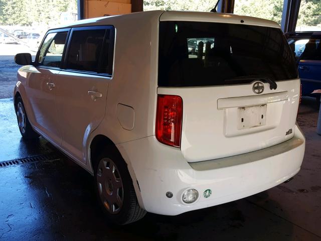 JTLKE50E181050483 - 2008 TOYOTA SCION XB თეთრი ფოტო 3