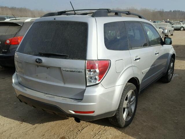 JF2SH636X9H792551 - 2009 SUBARU FORESTER 2 SILVER photo 4