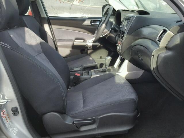 JF2SH636X9H792551 - 2009 SUBARU FORESTER 2 SILVER photo 5