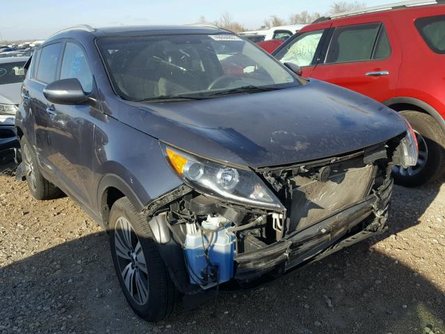 KNDPC3ACXE7604458 - 2014 KIA SPORTAGE E GRAY photo 1