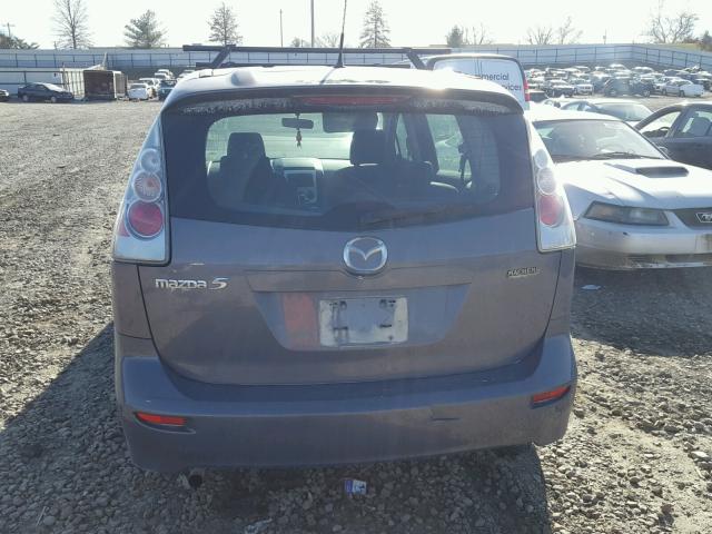 JM1CR293070148090 - 2007 MAZDA 5 CHARCOAL photo 9