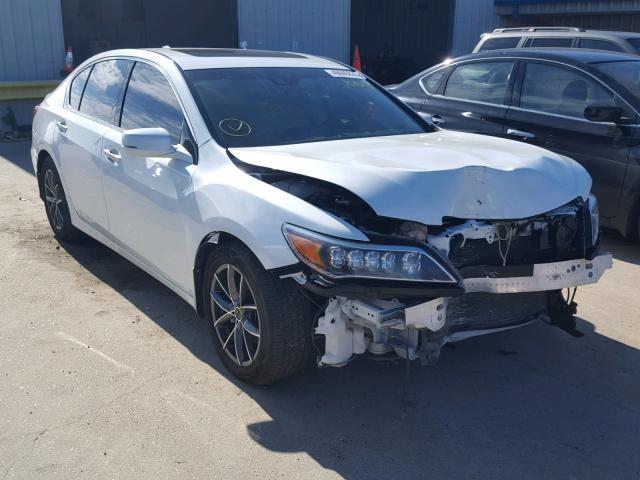 JH4KC1F59EC005632 - 2014 ACURA RLX TECH WHITE photo 1