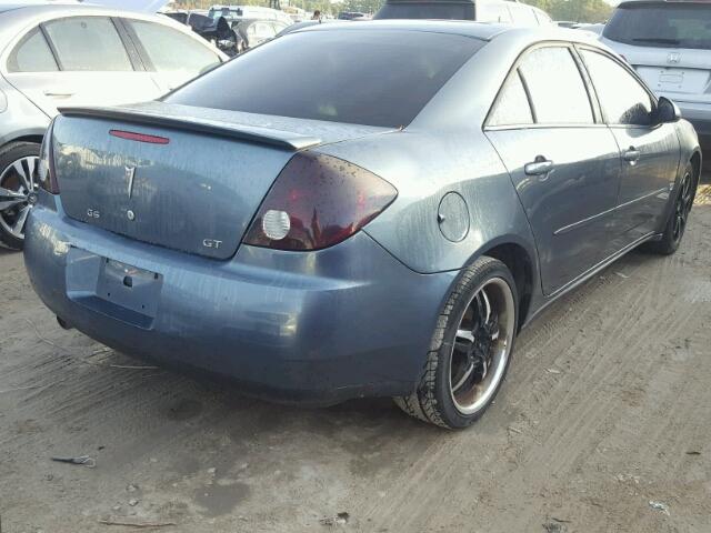 1G2ZH548354115189 - 2005 PONTIAC G6 GT BLUE photo 4