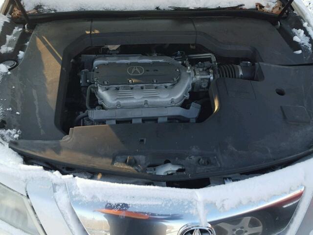 19UUA86249A016121 - 2009 ACURA TL WHITE photo 7