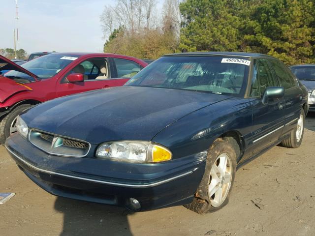 1G2HX52K6XH213495 - 1999 PONTIAC BONNEVILLE GREEN photo 2